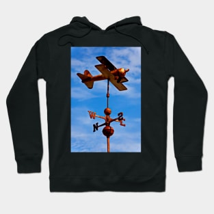 Biplane weather vane Hoodie